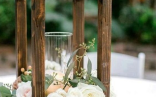 Rustic Wedding With Bulk Wedding Centerpiece Rustic Lantern Wood Lantern