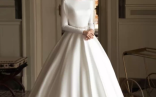 Simply Wedding Dress With Simple Wedding Dresses With Sleeves Are Favorites With Many Women