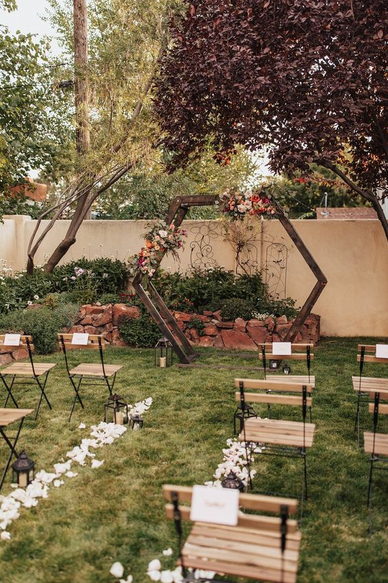 Intimate Backyard Wedding Angie + Brittany, a Heartfelt Backyard Wedding