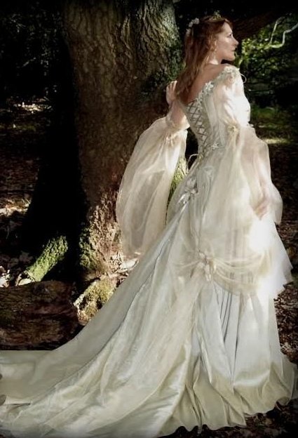 Fairytale Wedding Dress   Marie Brashaw On Fairytale Es Medieval Wedding