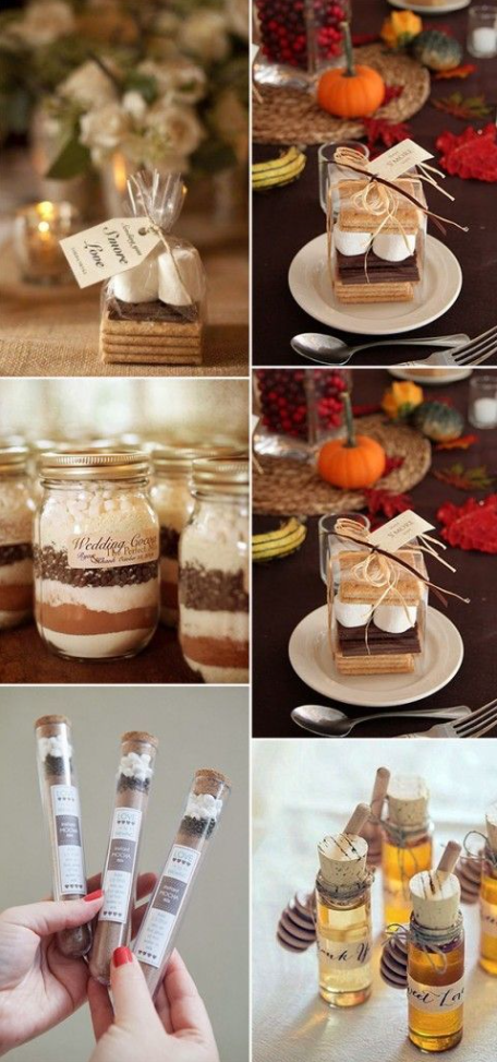 Practical Wedding Favors   Great Fall Wedding Ideas For Your Big