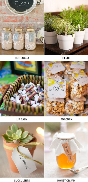 Practical Wedding Favors - Wedding Favors Your Guests Will Actually Use