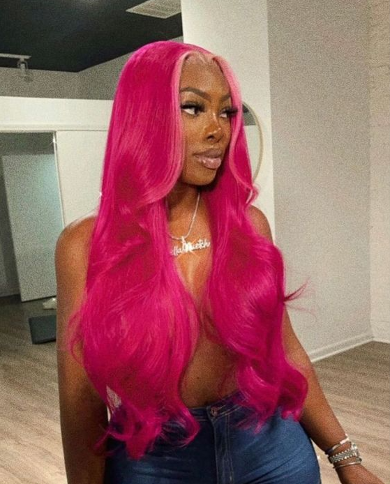 Cute Pink Wigs For Black Women Photo