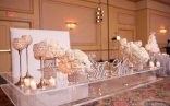 Bling Wedding With Sweetheart Table Ideas