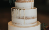 Wedding Cakes With Romantic + Modern Wedding At Calamigos Ranch