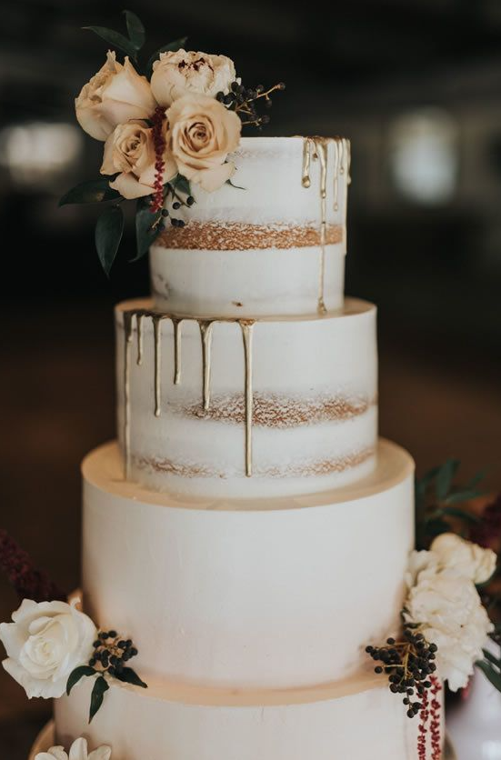 Wedding Cakes With Romantic + Modern Wedding At Calamigos