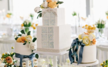 Wedding Table Decoration With Amalfi Coast Inspired Bridal Shower