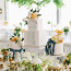 Wedding Table Decoration With Amalfi Coast Inspired Bridal Shower