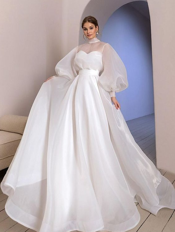 Fairytale Wedding Dress - Gladsome White Wedding Dress Gladsome White Wedding Dress