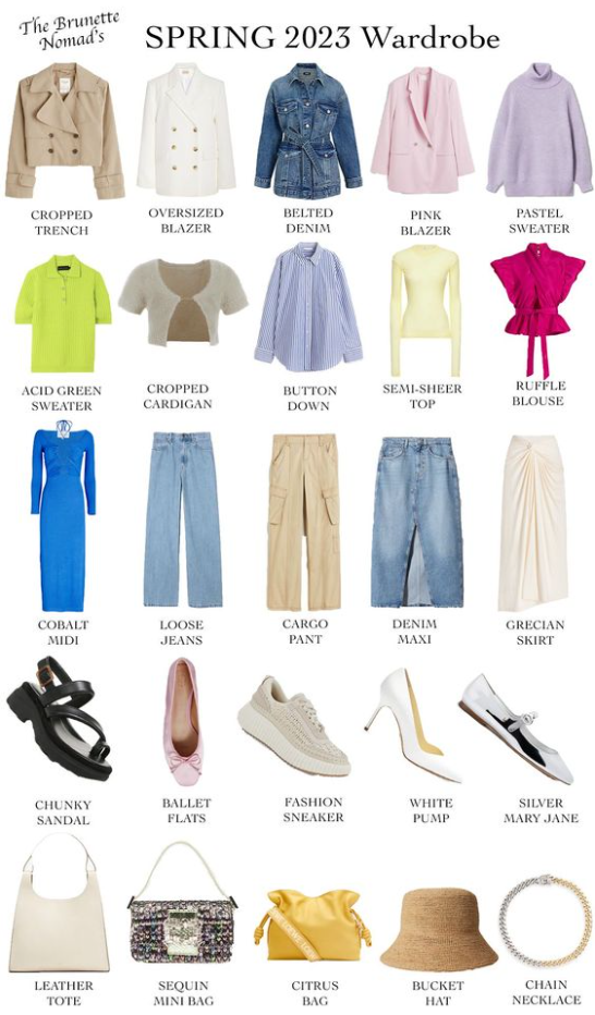 Spring 2023 Outfits - Spring fashion outfits Spring trends outfits Spring fashion outfits casual