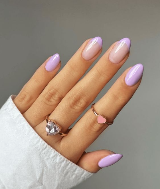 Spring Nails - Stylish nails Lilac nails Gel nails