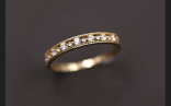 Wedding Ring Stack Ideas   Solid Gold Elegant Ring Gold Dainty Stacking Ring Gold